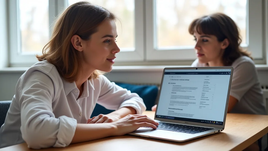 The image shows a person comfortably working on a laptop at home, illustrating simple ways to earn money online.